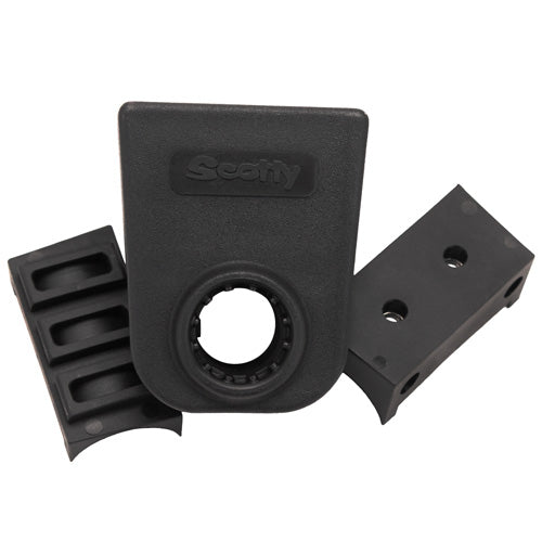 Rail Mounting Adapter,Black, 1-1/4