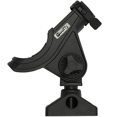 Baitcaster/Spng Rod Hldr,Blk,0241 Side/DM
