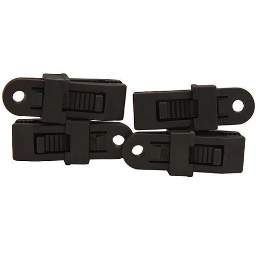 Tarp Clip,Black, 4 per pack