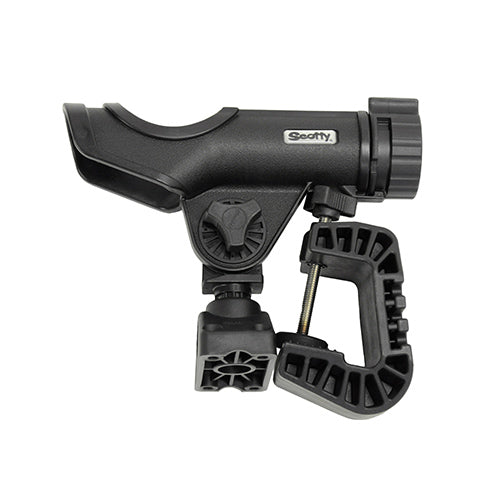 Powerlock Rod Hldr w/0449 Clamp Mount,Blk
