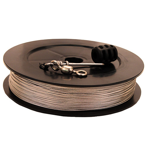 Prem SS Downrigger Cable,400 ft spool,kit