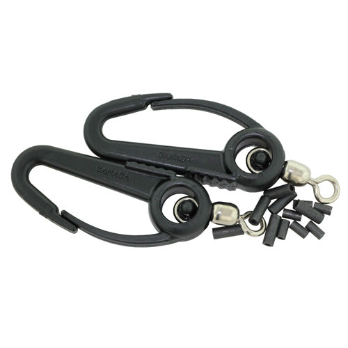 2 Lead Weight Swivel Hooks&6 Wire Conctrs