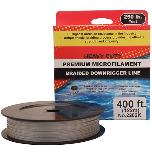 PBF DwnRgr Line,250lb Test,400 ft spl,kit