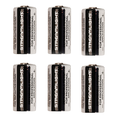 Lithium Batteries (6) pack