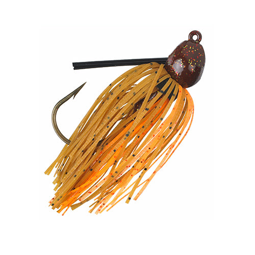 Bitsy Bug Mini Jig,Pumpkin Craw
