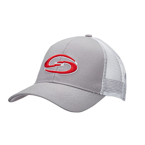 Trucker Cap,Grey body/White mesh