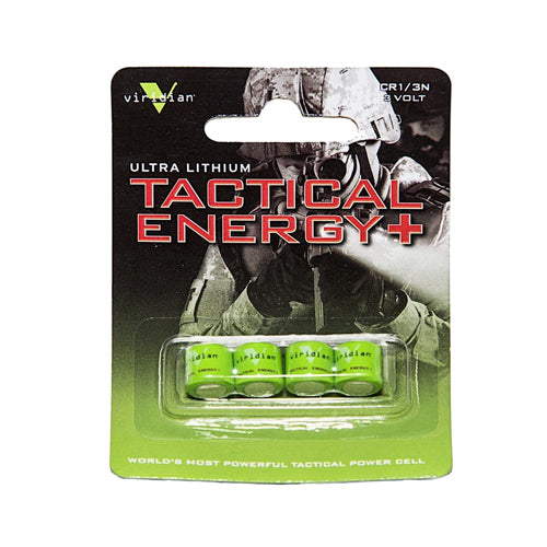 Viridian 1/3n Lithium Battery 4-pack
