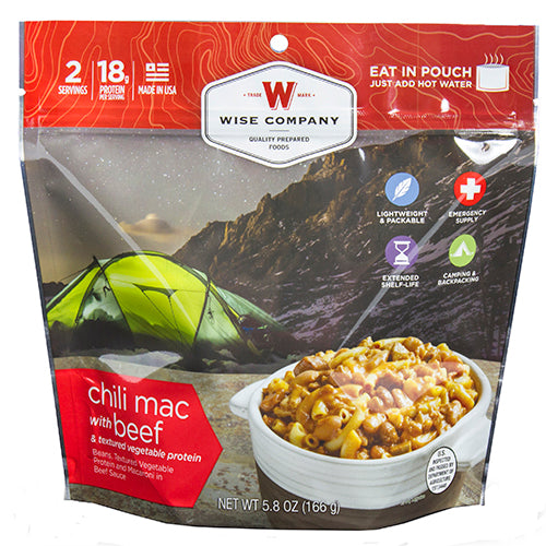 Outdoor Chili Mac with Beef