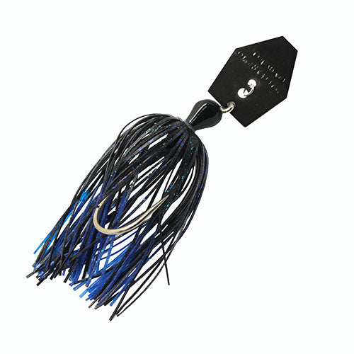CHATBAIT BLUE/BLK/BLK NICKEL BLADE 1/4oz