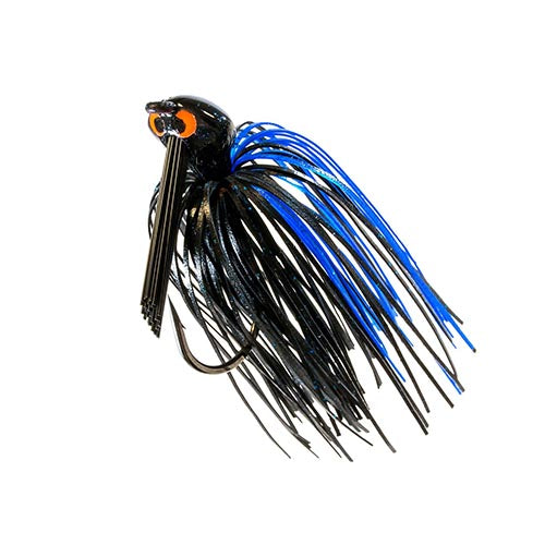 CROSSEYEZ FLIPPING JIG 3/8 OZ BLACK/BLUE
