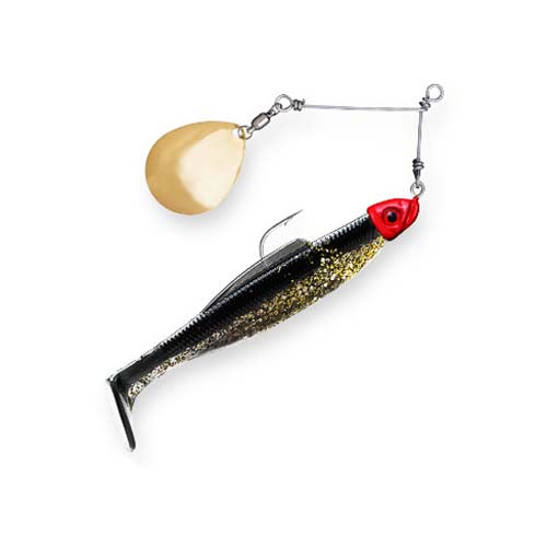 DIEZEL SPIN 1/4ozGOLD RUSH GOLD/REDHEAD